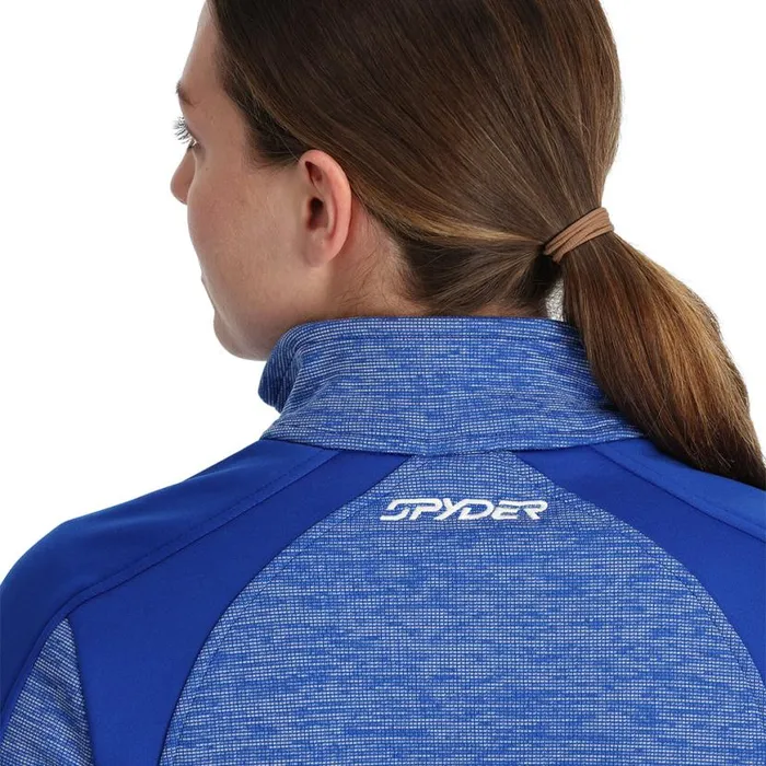 Womens Encore Full Zip Electric Blue Spyder Sweaters