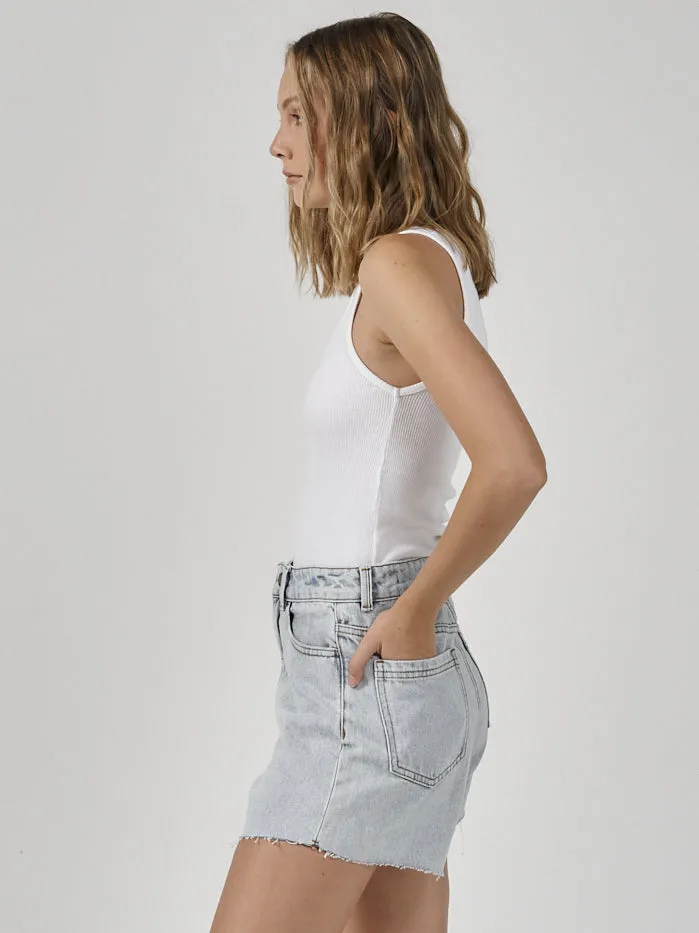 Womens Erica Short Faded Generation Blue Thrills Denim Shorts