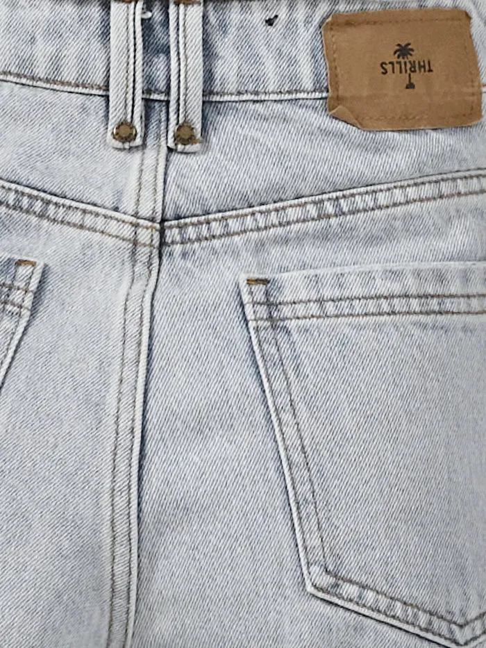 Womens Erica Short Faded Generation Blue Thrills Denim Shorts