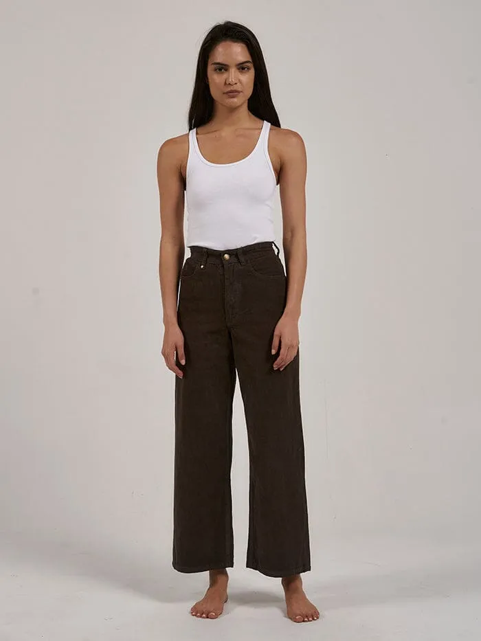 Womens Holly Cord Pant Tarmac Thrills Pants