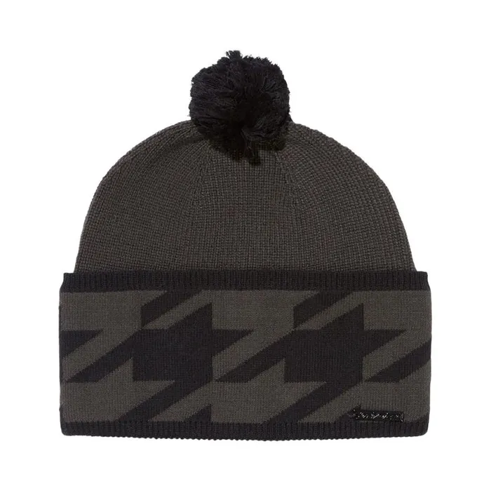 Womens Houndstooth Pom Wintermoss Spyder Hats