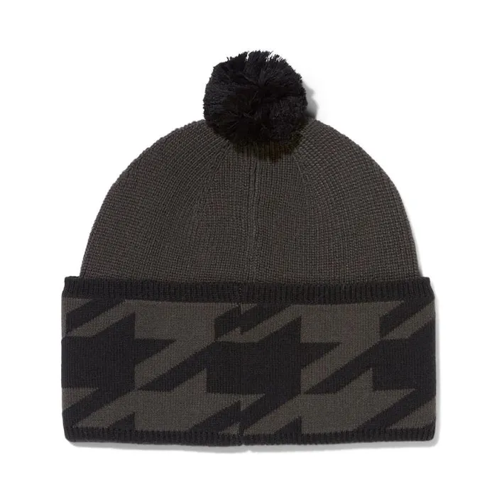 Womens Houndstooth Pom Wintermoss Spyder Hats