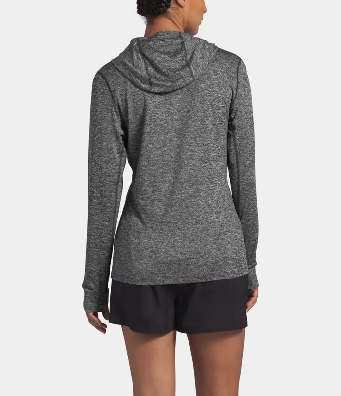 Womens HyperLayer FD Hoodie Tnf Dark Grey Heather The North Face Active Tops