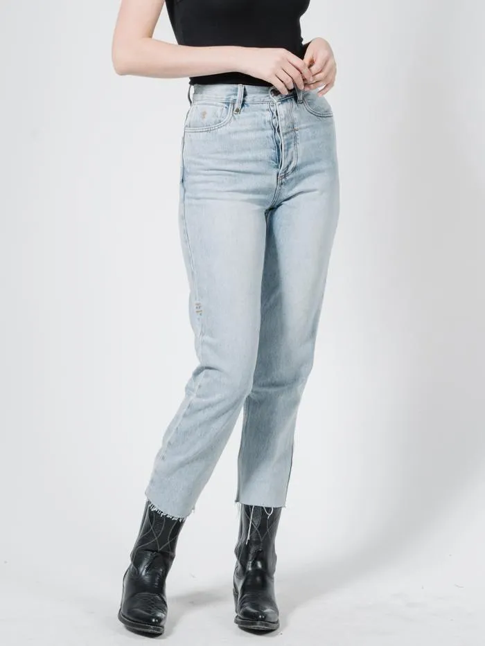 Womens Jude Jean Time Worn Blue Thrills High Waisted Jeans