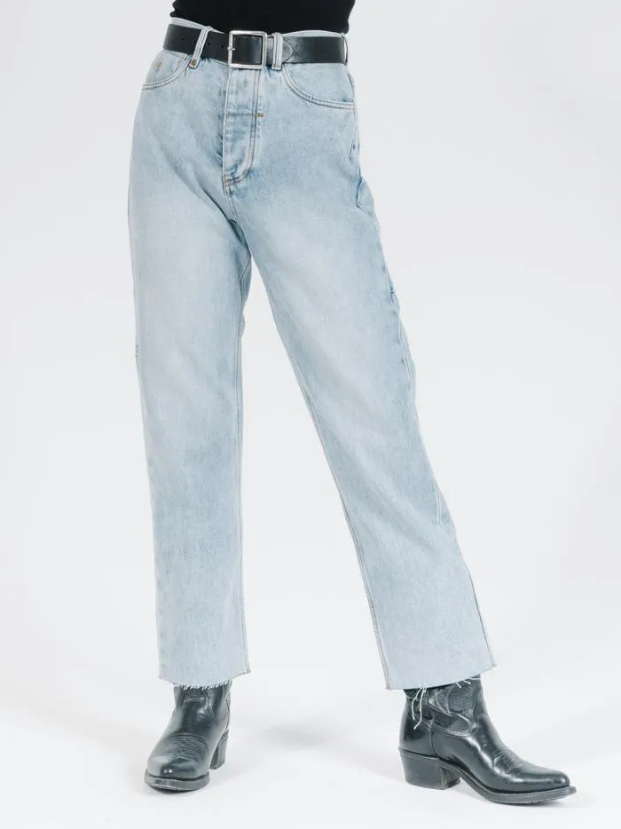 Womens Jude Jean Time Worn Blue Thrills High Waisted Jeans