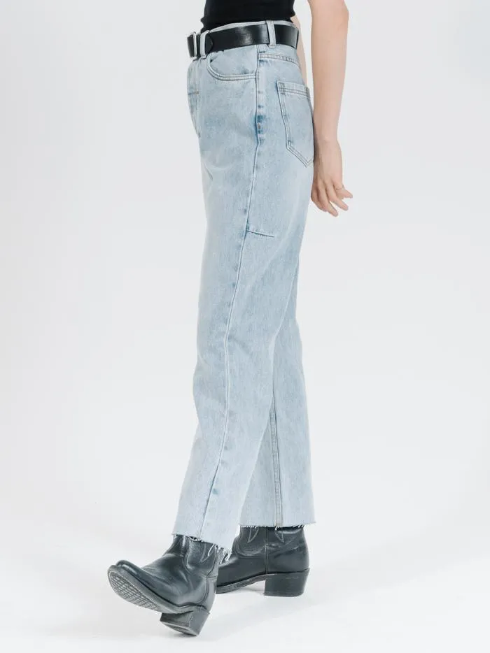 Womens Jude Jean Time Worn Blue Thrills High Waisted Jeans