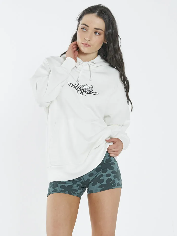 Womens Lords Slouch Hood Tofu Thrills Sweaters and Fleece