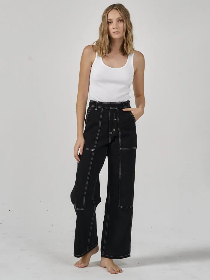 Womens Miter Pant Black Thrills Pants