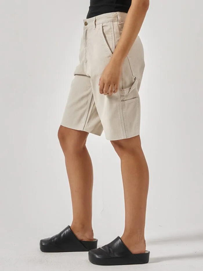 Womens Painter Short Oatmeal Thrills Shorts