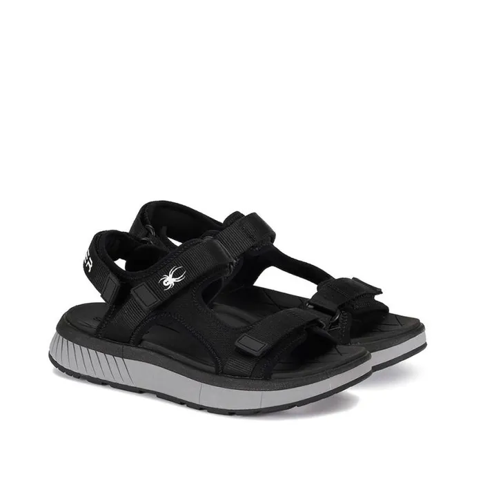 Womens Panama Black Spyder Sandals