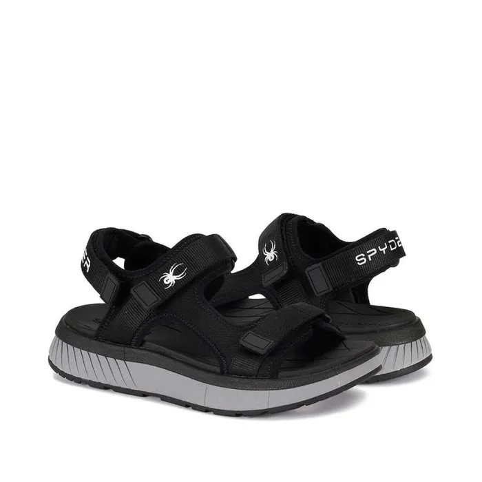 Womens Panama Black Spyder Sandals