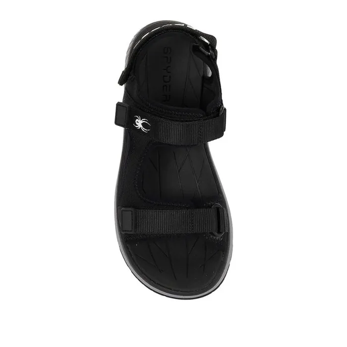 Womens Panama Black Spyder Sandals