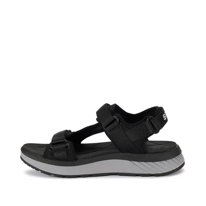 Womens Panama Black Spyder Sandals