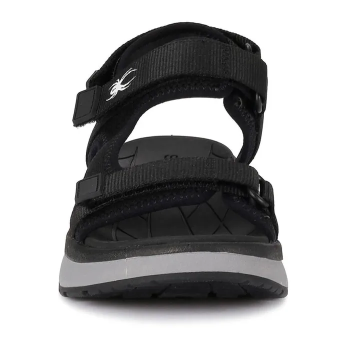 Womens Panama Black Spyder Sandals