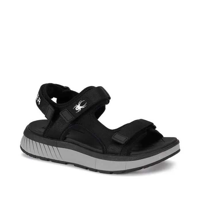 Womens Panama Black Spyder Sandals