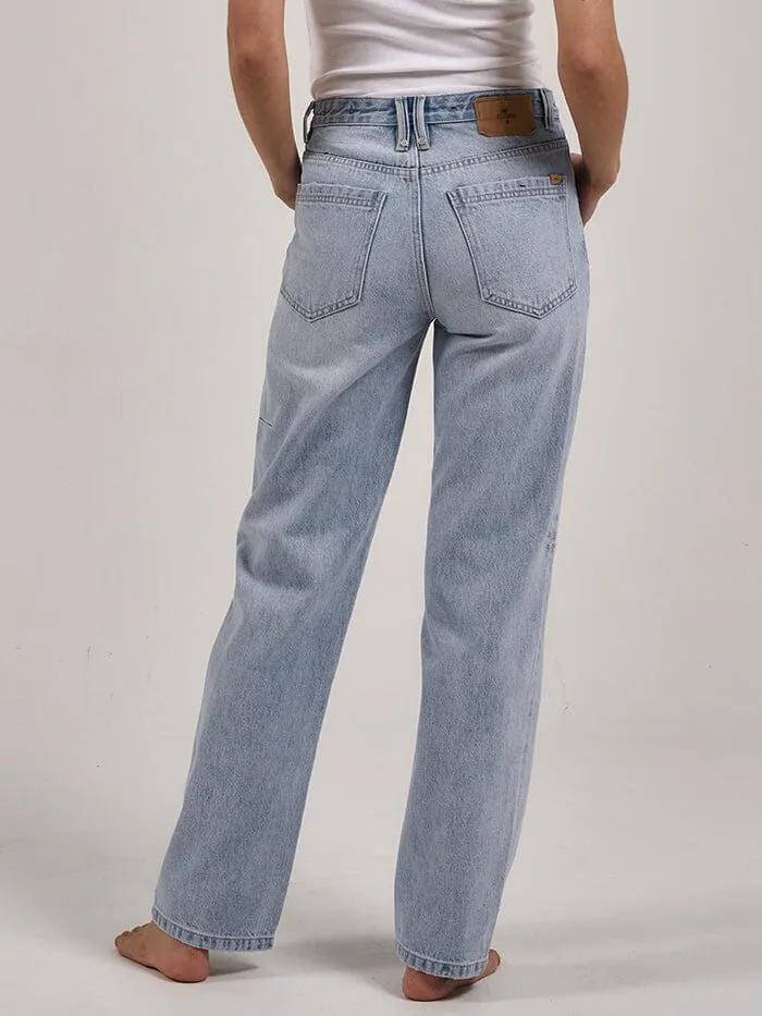Womens Rachel Jean Ash Blue Thrills Denim