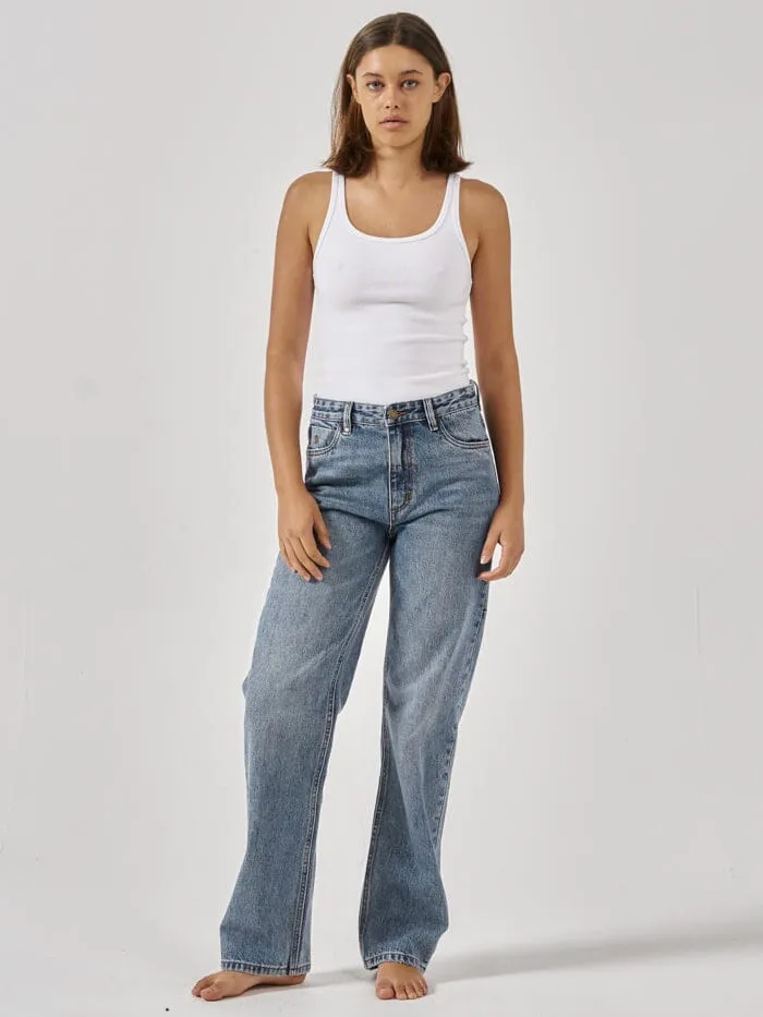 Womens Rachel Jean Weathered Blue Thrills Denim