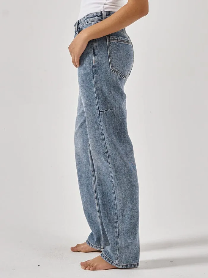Womens Rachel Jean Weathered Blue Thrills Denim