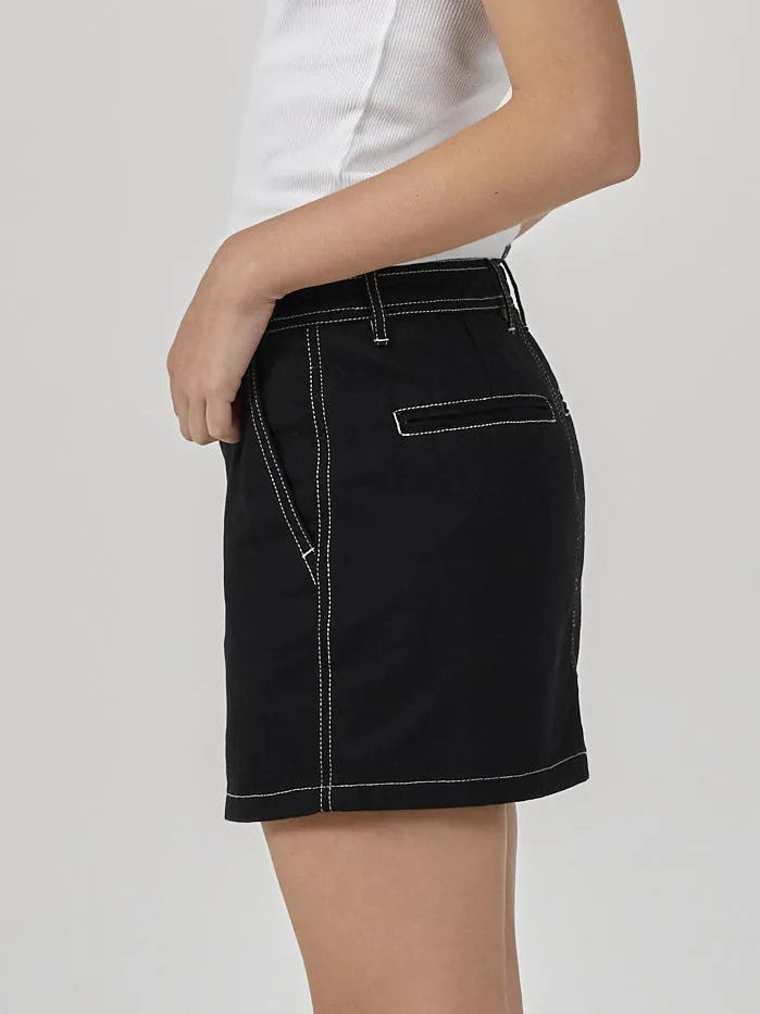 Womens Rift Skirt Black Thrills Skirts