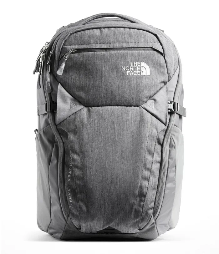 Womens Router Transit Backpack Tnf Medium Grey Heatherzinc Grey The North Face Backpacks Womens Router Transit Backpack Tnf Medium Grey Heatherzinc Grey The North Face Backpacks