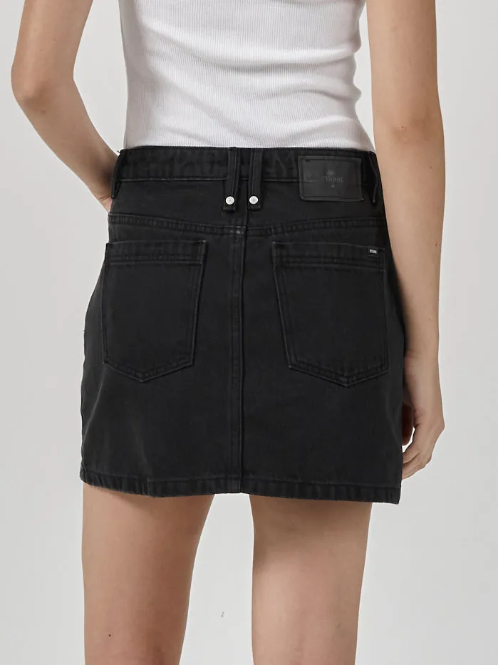 Womens Sophie Skirt Aged Black Thrills Skirts