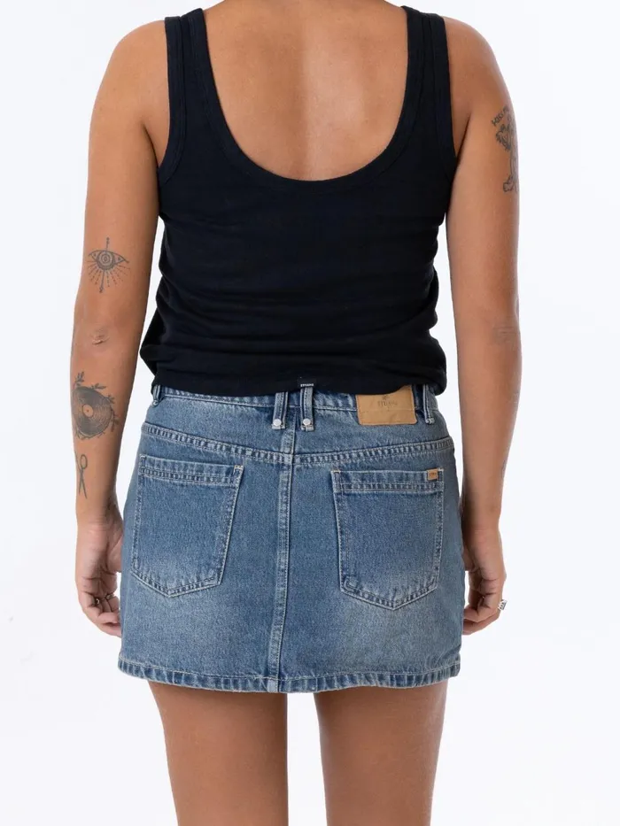 Womens Sophie Skirt Vintage Mid Blue Thrills Skirts