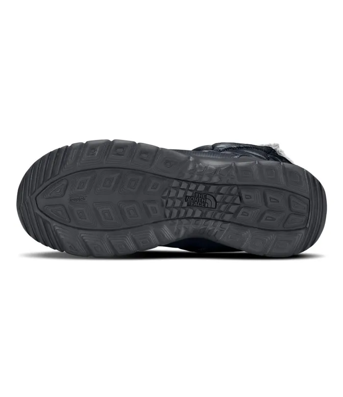 Womens Thermoball Eco Microbaffle Bootie Zip Zinc Greymicro Chip Grey The North Face Boots