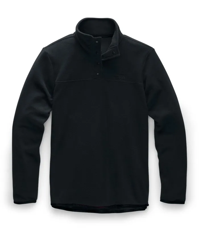 Womens TKA Glacier SnapNeck Pullover Tnf Blacktnf Black The North Face Fleece