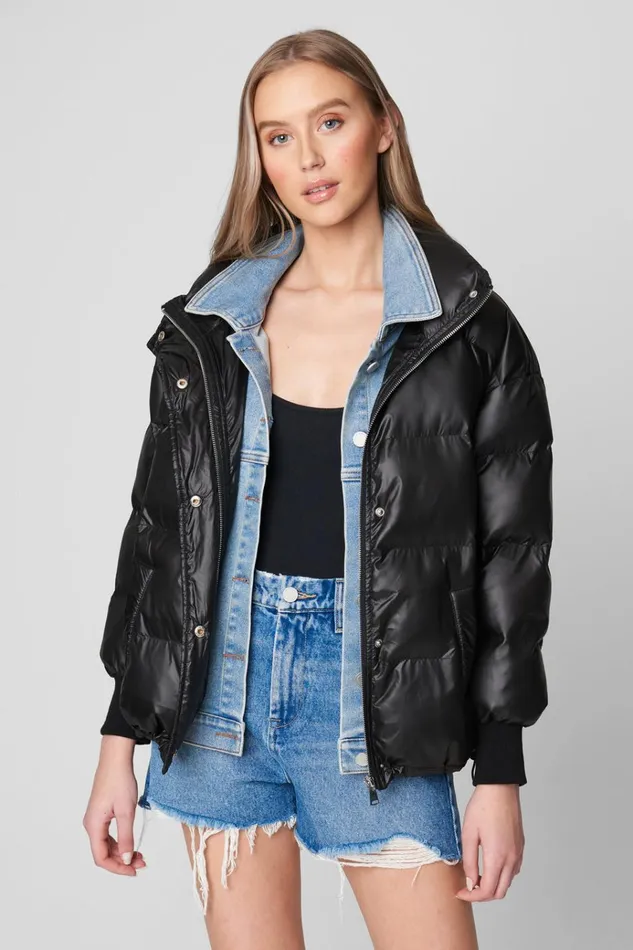 Wooster In Walnut Jean Women BLANK NYC Jackets
