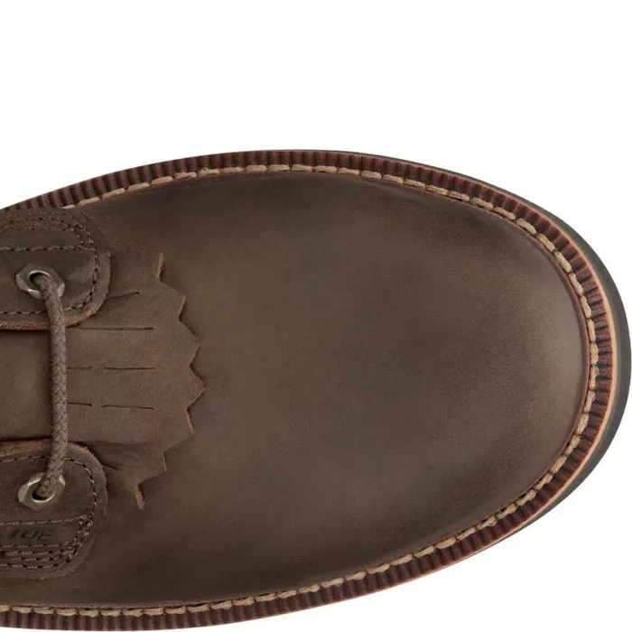 Work Men Justin Boots Rivot 8034 Waterproof Steel Toe Hickory Brown 040brown041