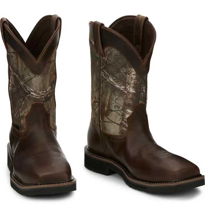Work Men Justin Boots Trekker 11034 Composite Toe Waterproof Work Boot Chocolate Brown 040brown041 Work Men Justin Boots Trekker 11034 Composite Toe Waterproof Work Boot Chocolate Brown 040brown041