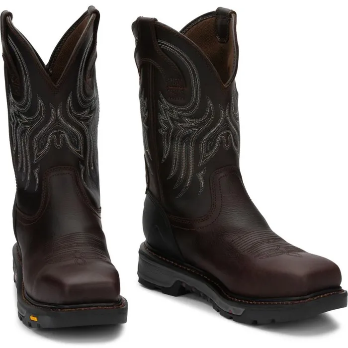 Work Men Justin Boots Warhawk 11034 Nano Composite Toe Waterproof Work Boot Briar Brown 040brown041 Work Men Justin Boots Warhawk 11034 Nano Composite Toe Waterproof Work Boot Briar Brown 040brown041