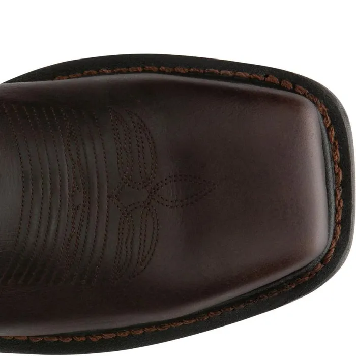 Work Men Justin Boots Warhawk 11034 Nano Composite Toe Waterproof Work Boot Briar Brown 040brown041