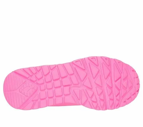 X JGoldcrown Uno Lite 8211 Metallic Love Hot Pink Multi Kids SKECHERS Kids UK Sizes 9525