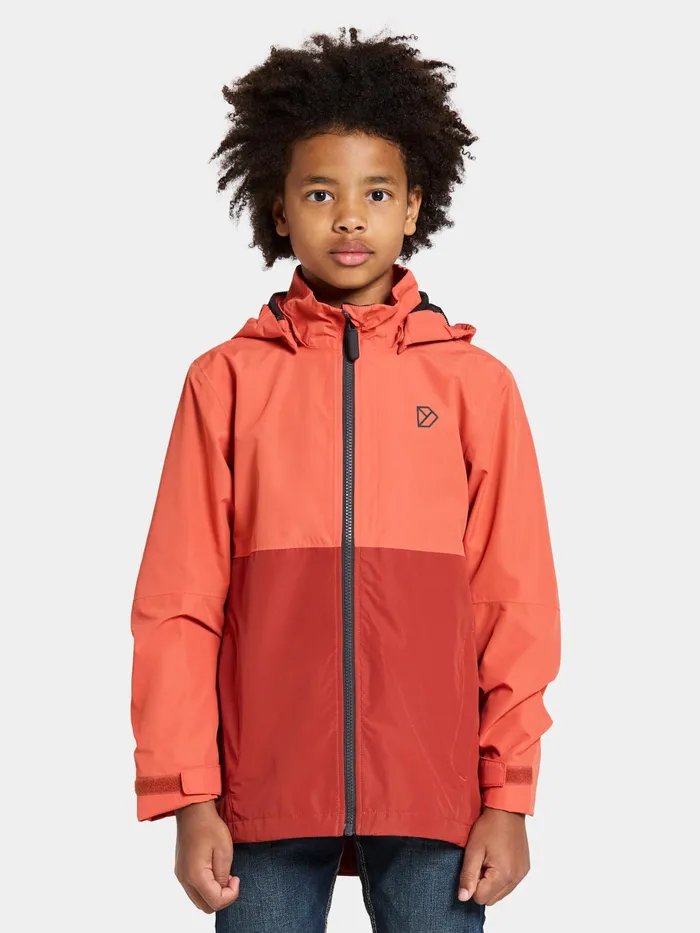 YouthKids Piko Kids Jacket Light Mars Red Didriksons Jackets