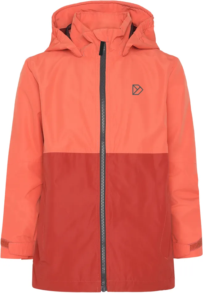 YouthKids Piko Kids Jacket Light Mars Red Didriksons Jackets