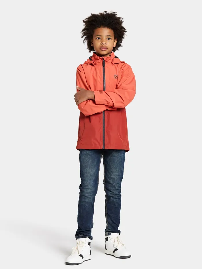 YouthKids Piko Kids Jacket Light Mars Red Didriksons Jackets