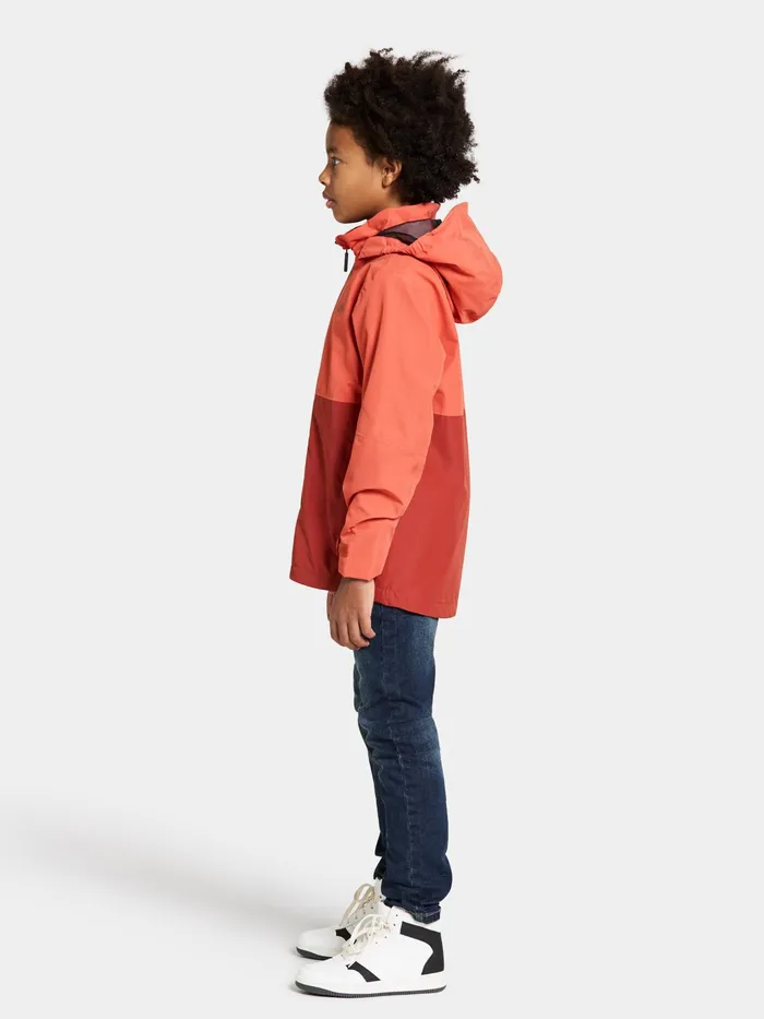 YouthKids Piko Kids Jacket Light Mars Red Didriksons Jackets