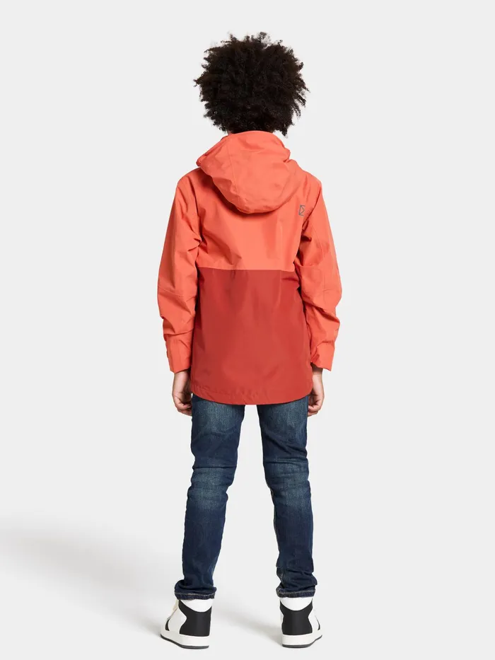 YouthKids Piko Kids Jacket Light Mars Red Didriksons Jackets