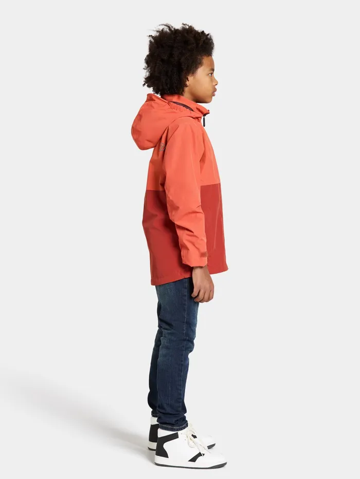 YouthKids Piko Kids Jacket Light Mars Red Didriksons Jackets