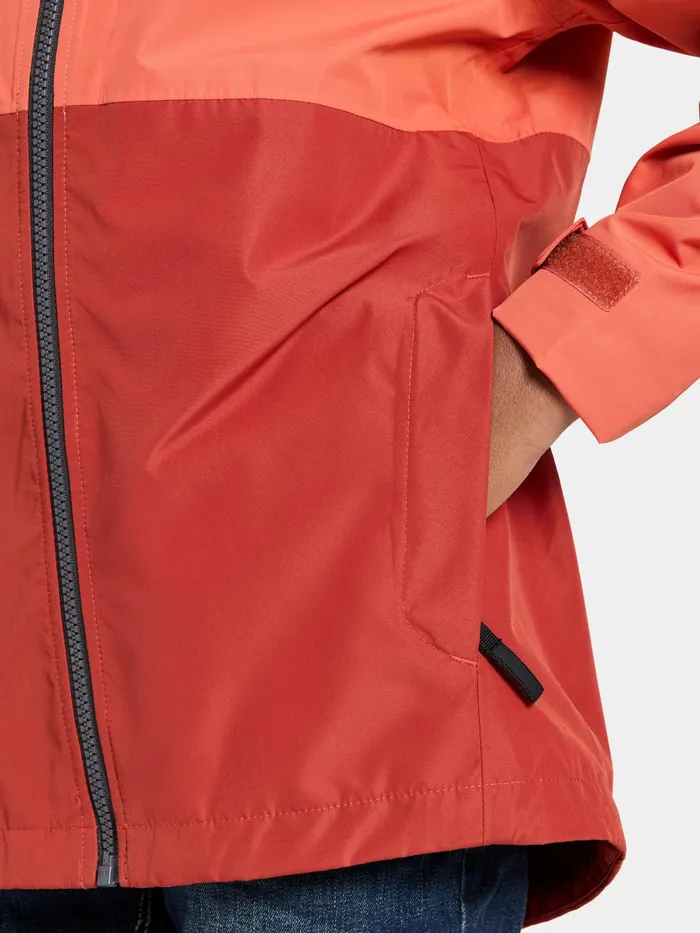 YouthKids Piko Kids Jacket Light Mars Red Didriksons Jackets