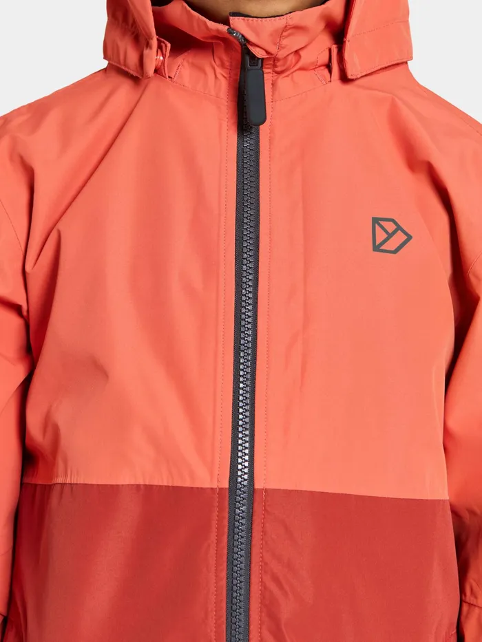YouthKids Piko Kids Jacket Light Mars Red Didriksons Jackets