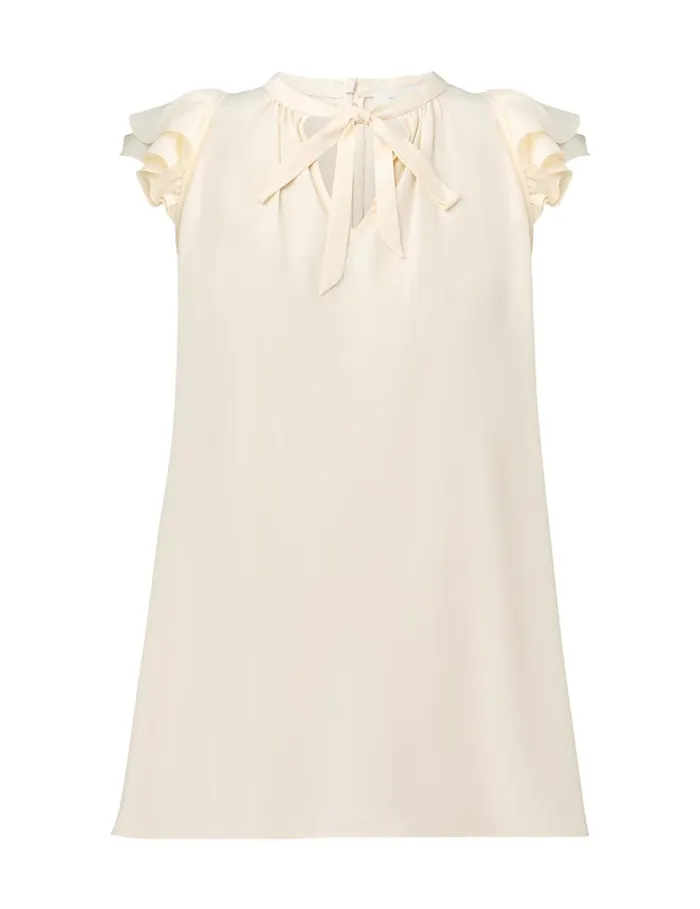 Zimmermann Clothing Frilled Tank Cream 8211 Women