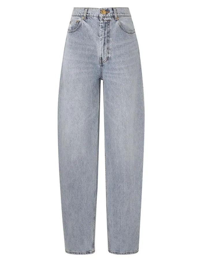 Zimmermann Clothing Natura Oversize Barrel Jean Sea Spray 8211 Women