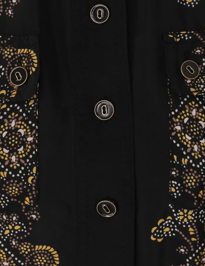 Zimmermann Clothing Utility Body Shirt Utility Dot Black 8211 Women