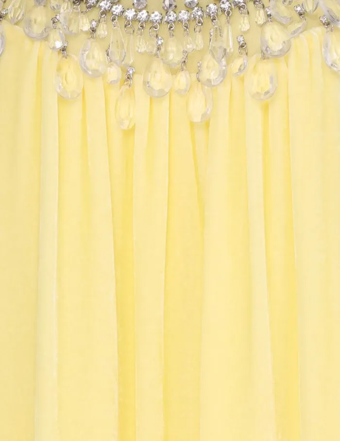 Zimmermann Dresses Matchmaker Diamante Slip Dress Lemon 8211 Women