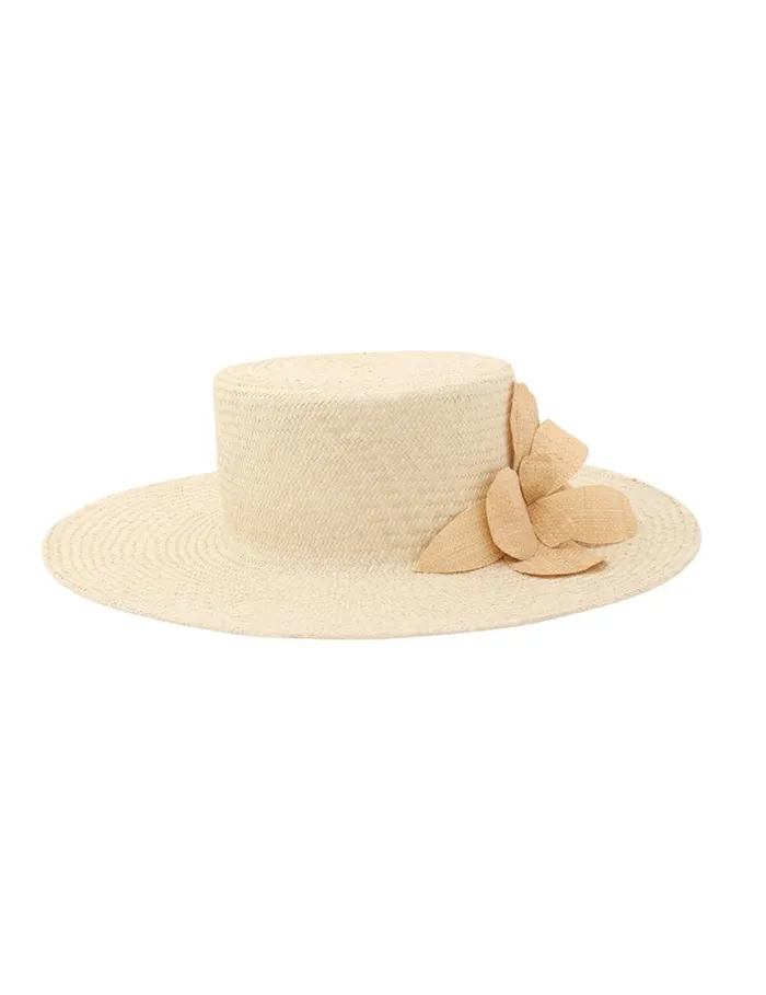 Zimmermann Hats Orchid Boater Natural 8211 Women