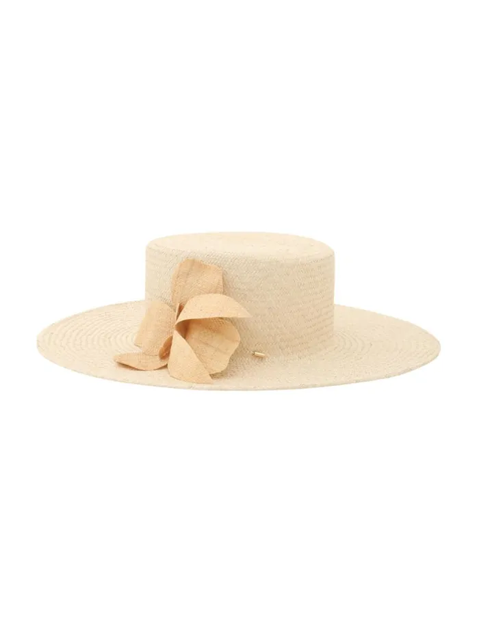 Zimmermann Hats Orchid Boater Natural 8211 Women