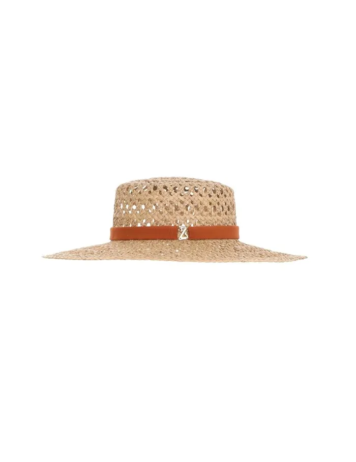 Zimmermann Hats Straw Boater Natural 8211 Women