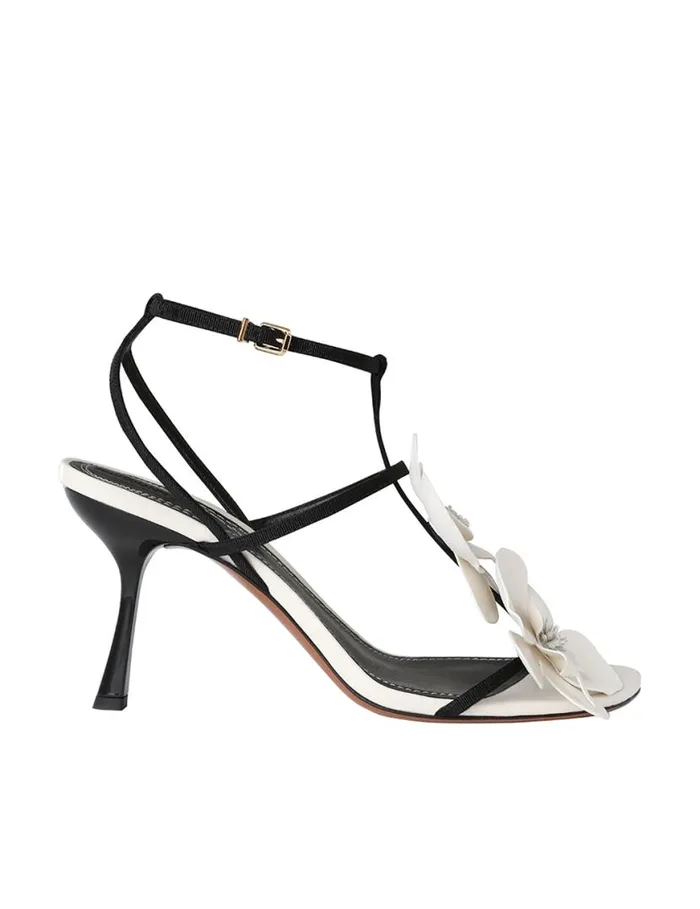 Zimmermann Heeled Sandals Zimmermann Orchid Sandal 85 Macadamia 8211 Women